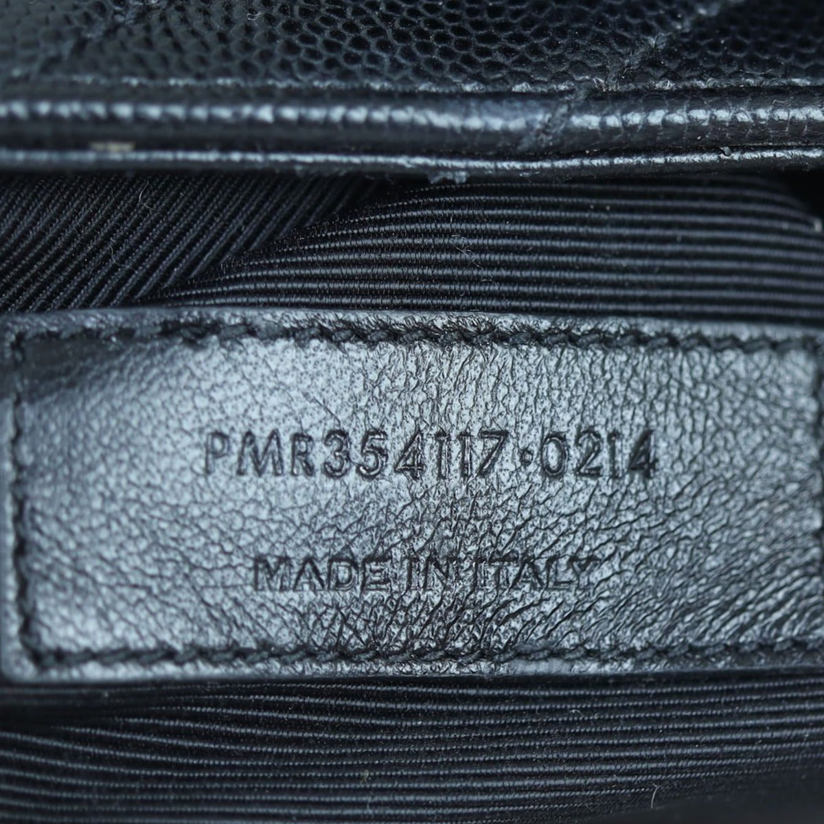 Saint Laurent Chevron Shopping Tote Date code
