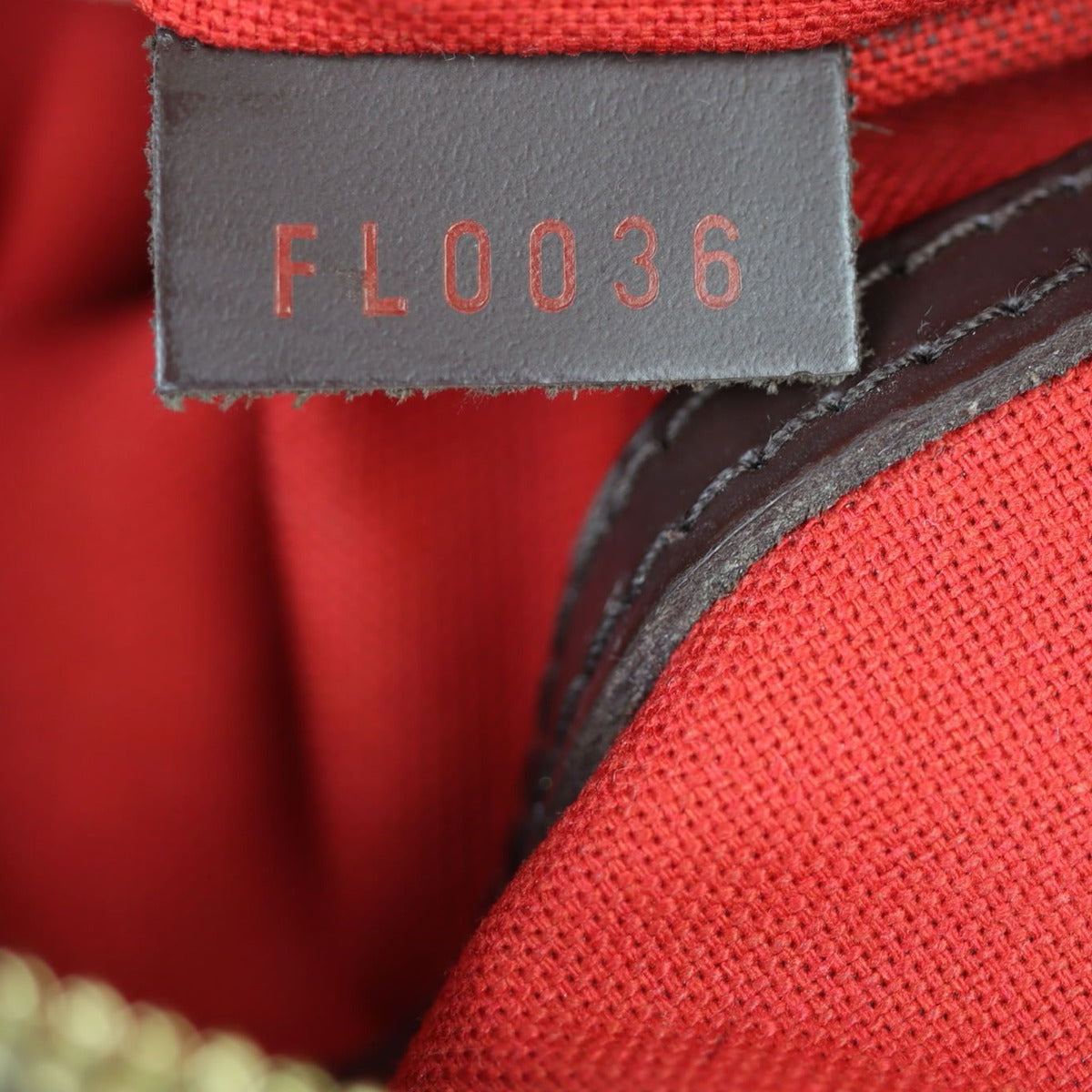 Louis Vuitton Alma PM Damier Ebene Date code
