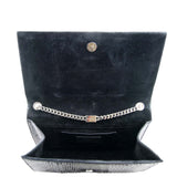 Saint Laurent Classic Medium Kate Tassel Satchel Python Interior