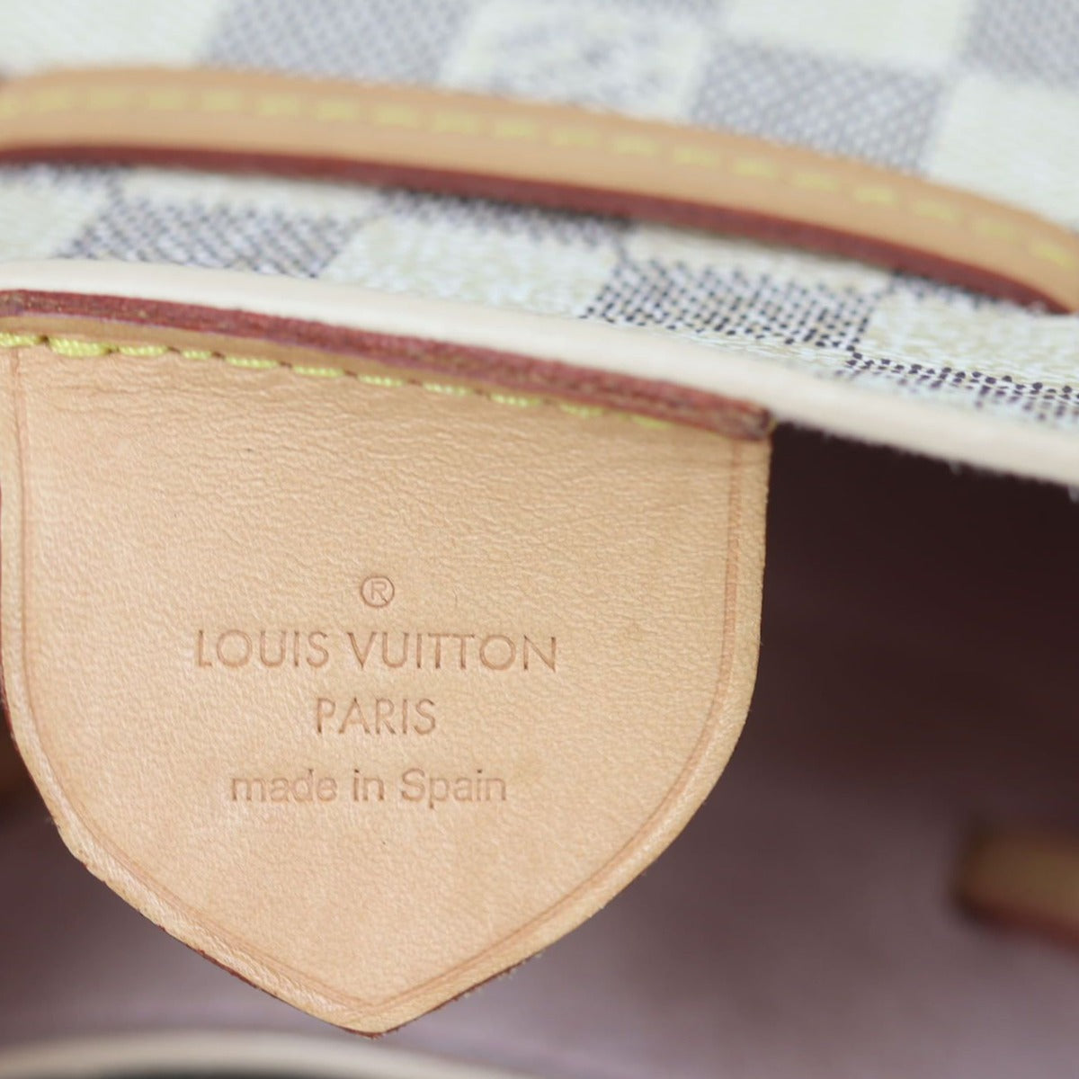 Louis Vuitton Girolata Damier Azur Stamp


