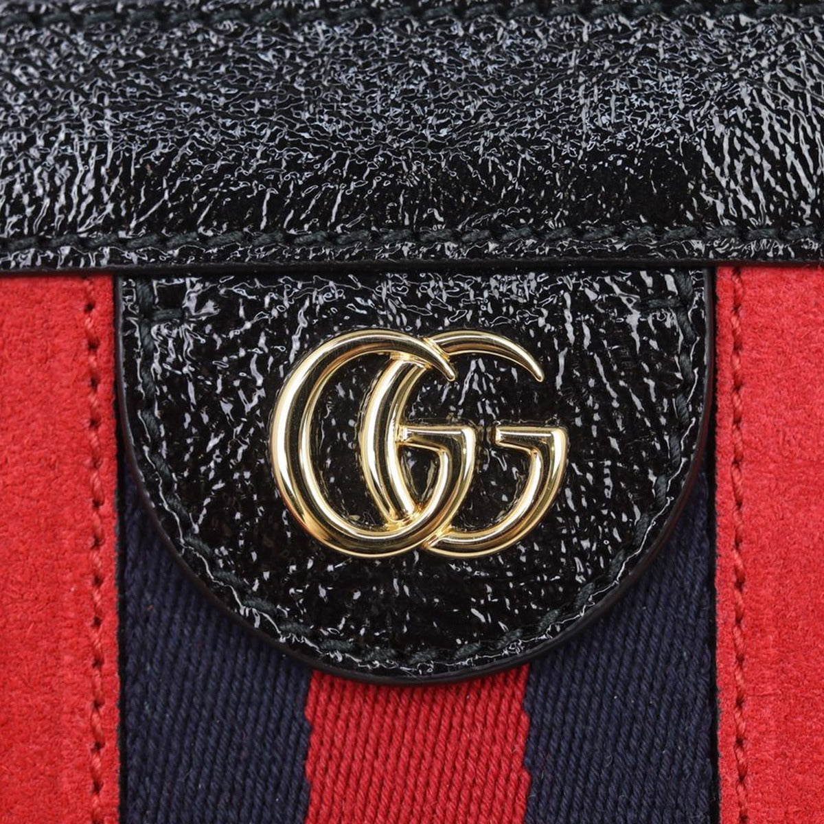 Gucci Ophidia Suede Small Shoulder Bag Hardware
