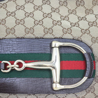 Gucci GG Canvas Hasler Hobo Hardware
