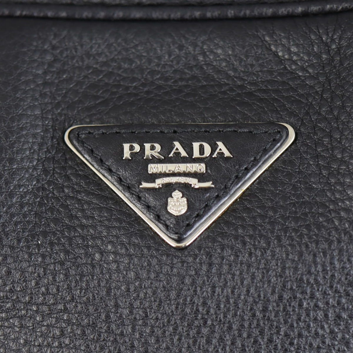Prada Vitello Daino Bowler Hardware

