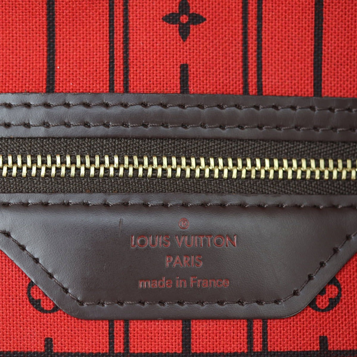 Louis Vuitton Neverfull PM Damier Ebene Stamp
