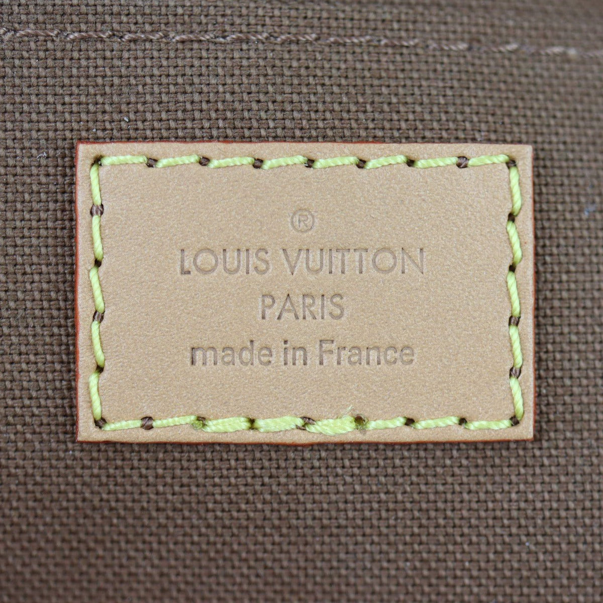 Louis Vuitton Petite Sac Plat Monogram Stamp
