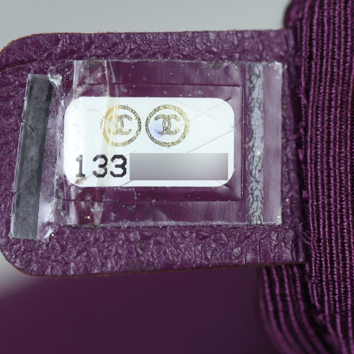 Chanel Rock & Chain Accordion Flap Bag Date code
