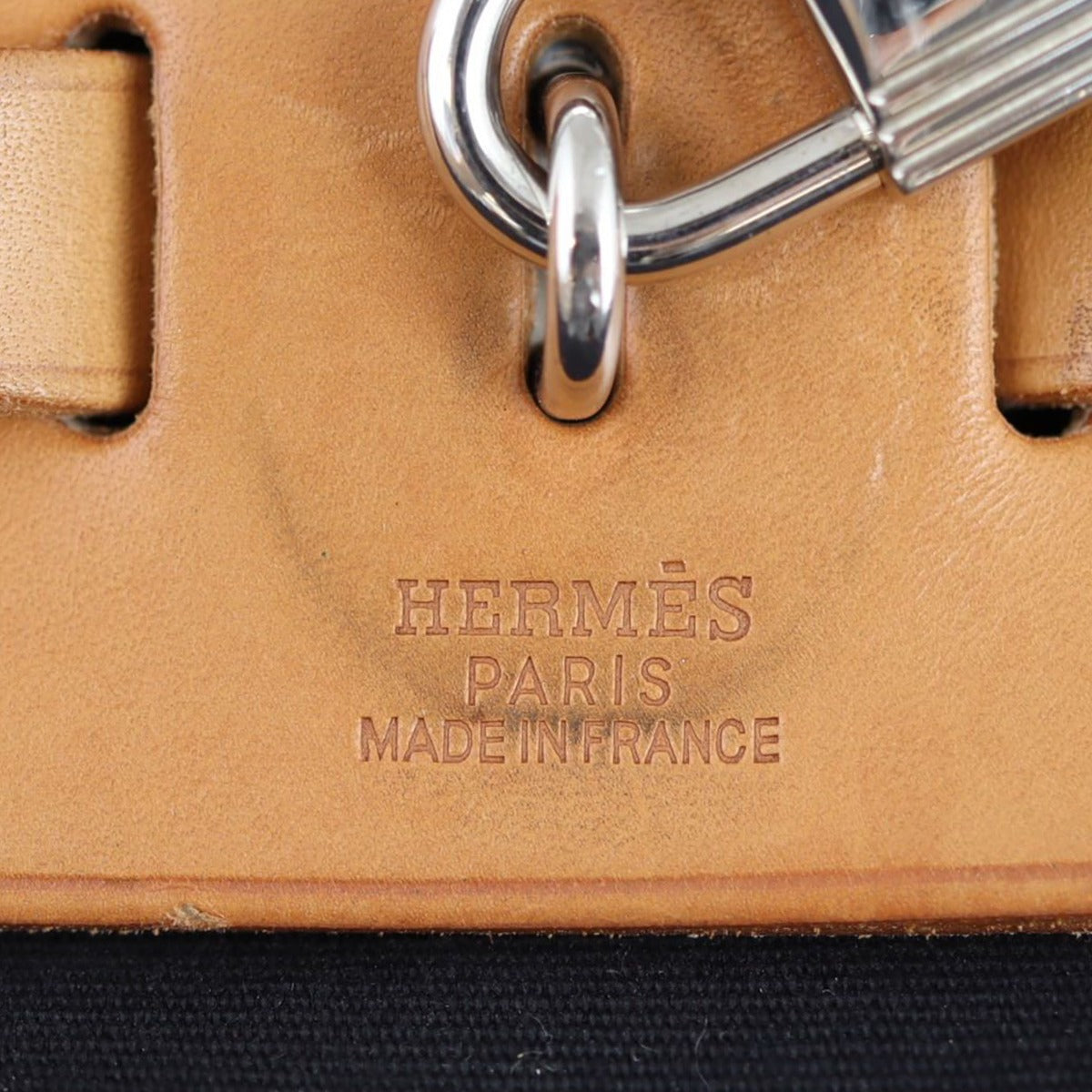 Hermes Herbag Toile PM Stamp
