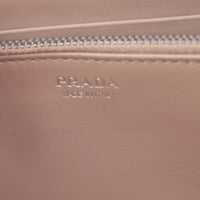 Prada Saffiano Zip Around Wallet Stamp
