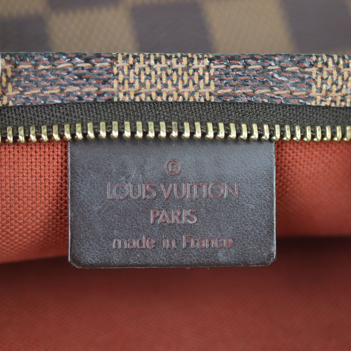 Louis Vuitton Pochette Accessories Damier Ebene Stamp
