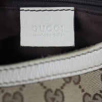 Gucci GG Canvas New Ladies Web Hobo Stamp


