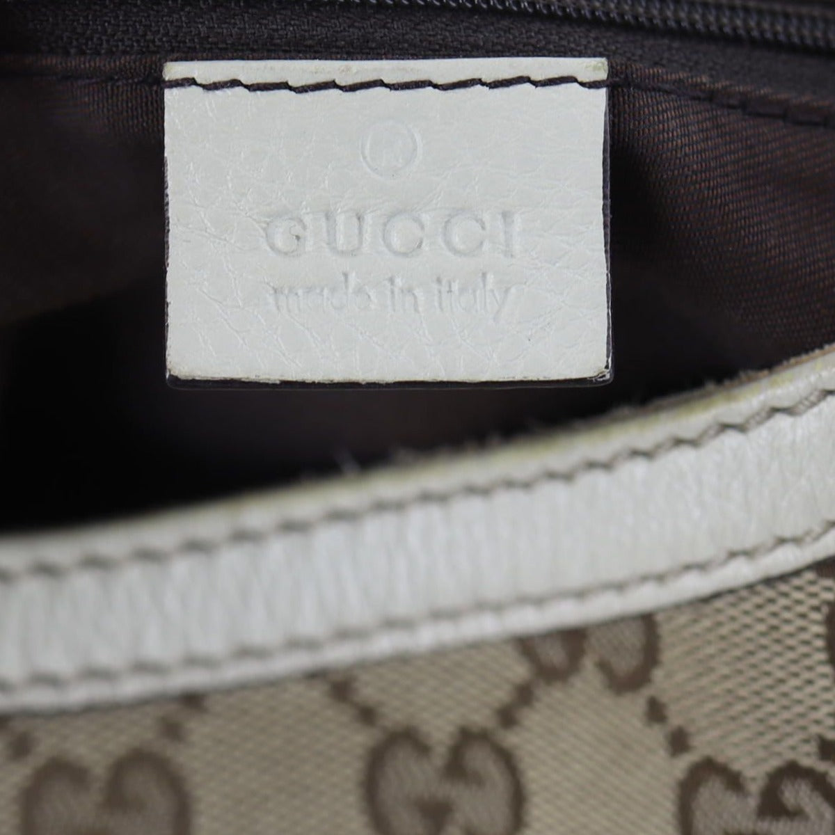 Gucci GG Canvas New Ladies Web Hobo Stamp


