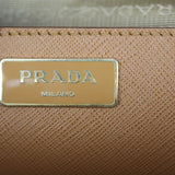 Prada Saffiano Lux Galleria Double Zip Tote Medium Stamp

