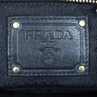 Prada Vitello Daino Top Handle Bag Stamp
