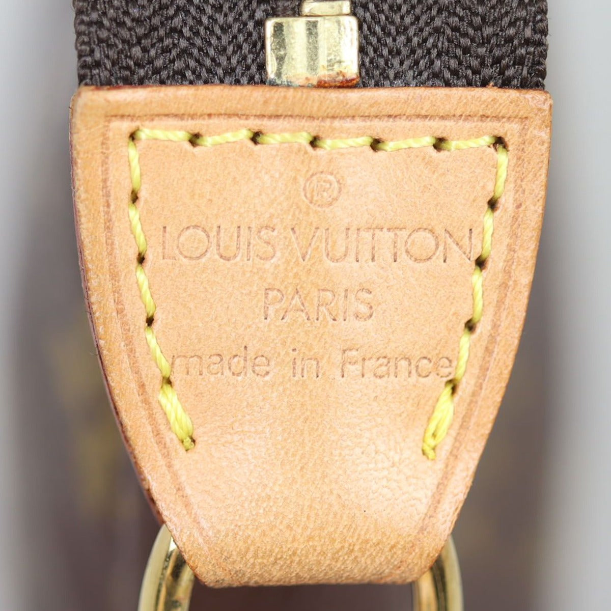 Louis Vuitton Pochette Accessories with Shoulder Strap Stamp
