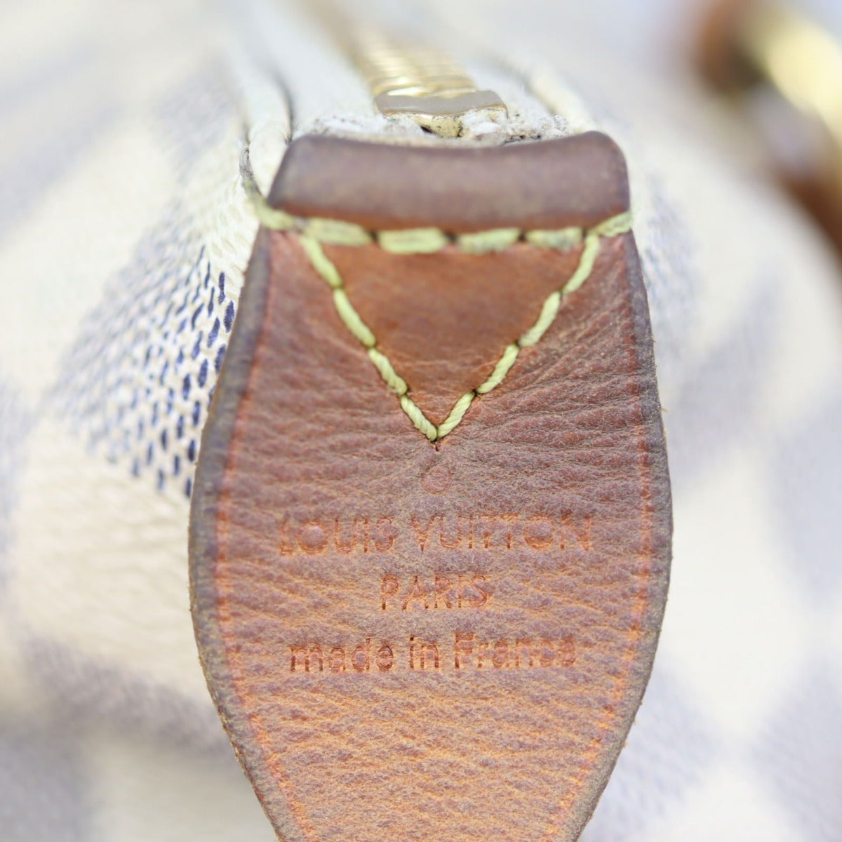 Louis Vuitton Totally PM Damier Azur Stamp
