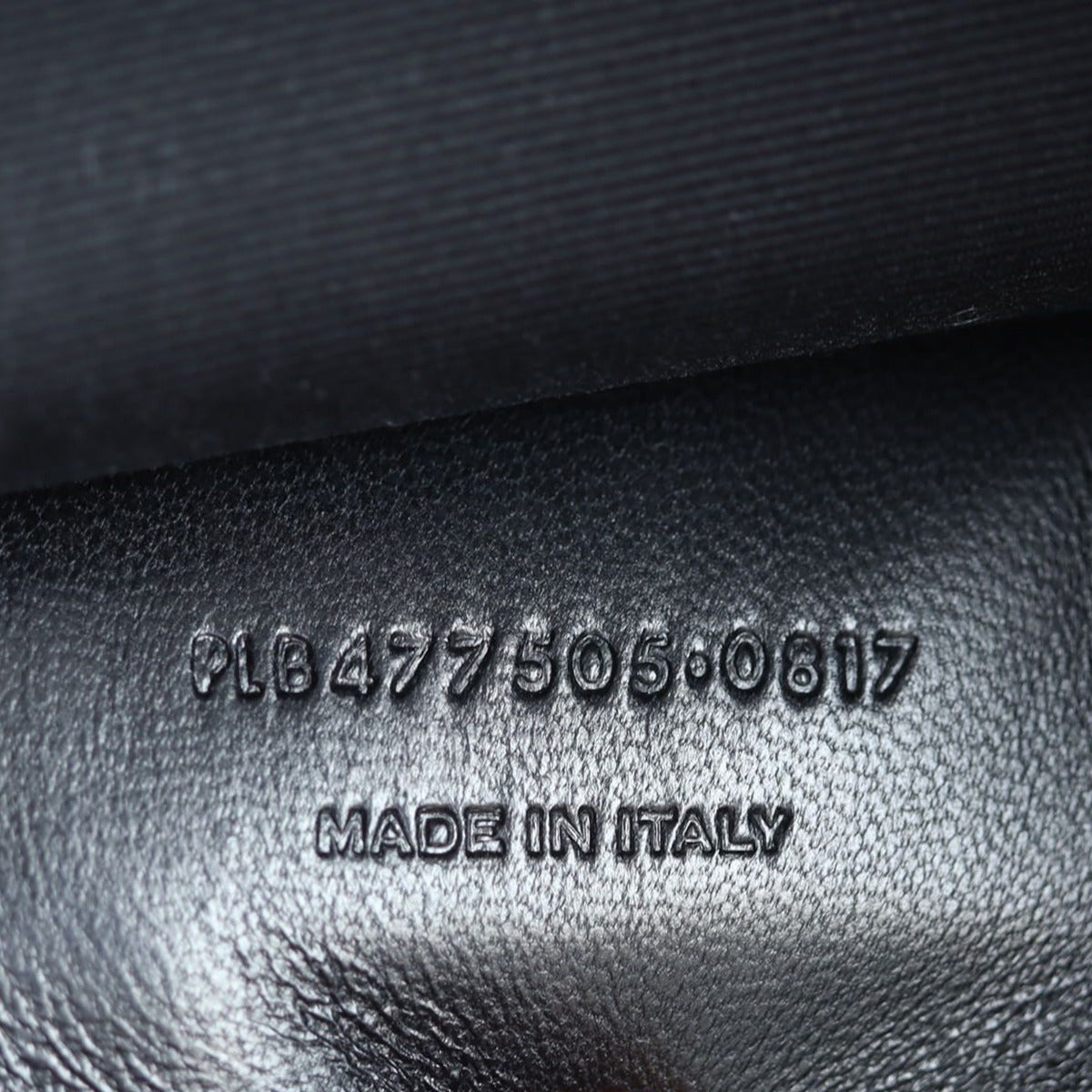 Saint Laurent West Hollywood Small Velvet Bag Date code
