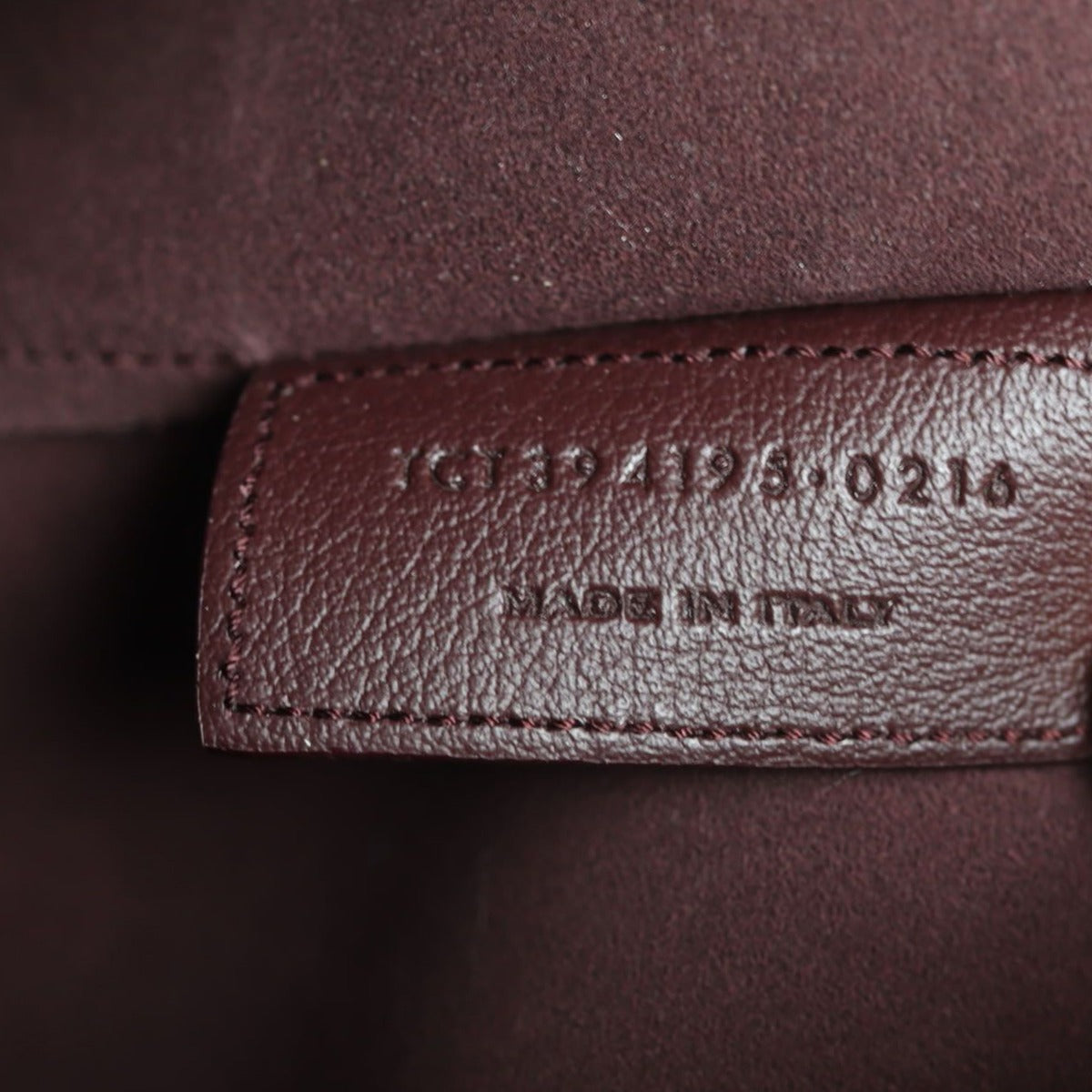 Saint Laurent Shopping Tote Date code
