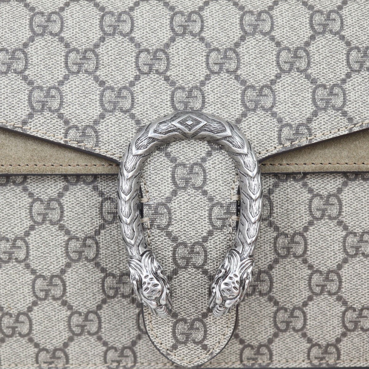Gucci Dionysus GG Supreme Small Shoulder Bag Hardware
