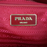 Prada Saffiano Lux Galleria Double Zip Tote Medium Stamp
