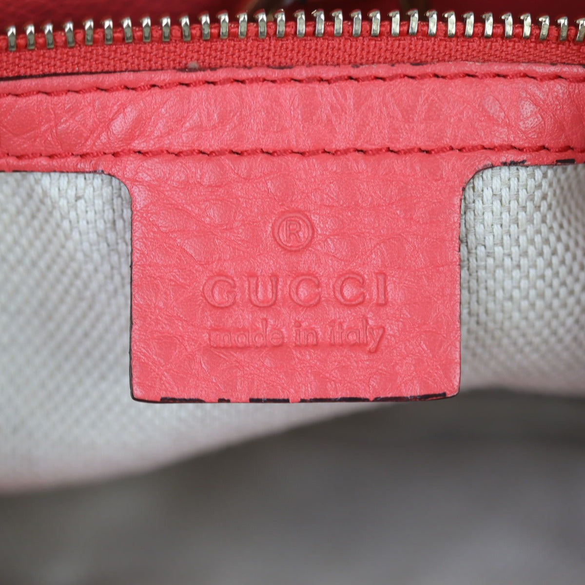 Gucci Soho Chain Shoulder Bag Medium Stamp
