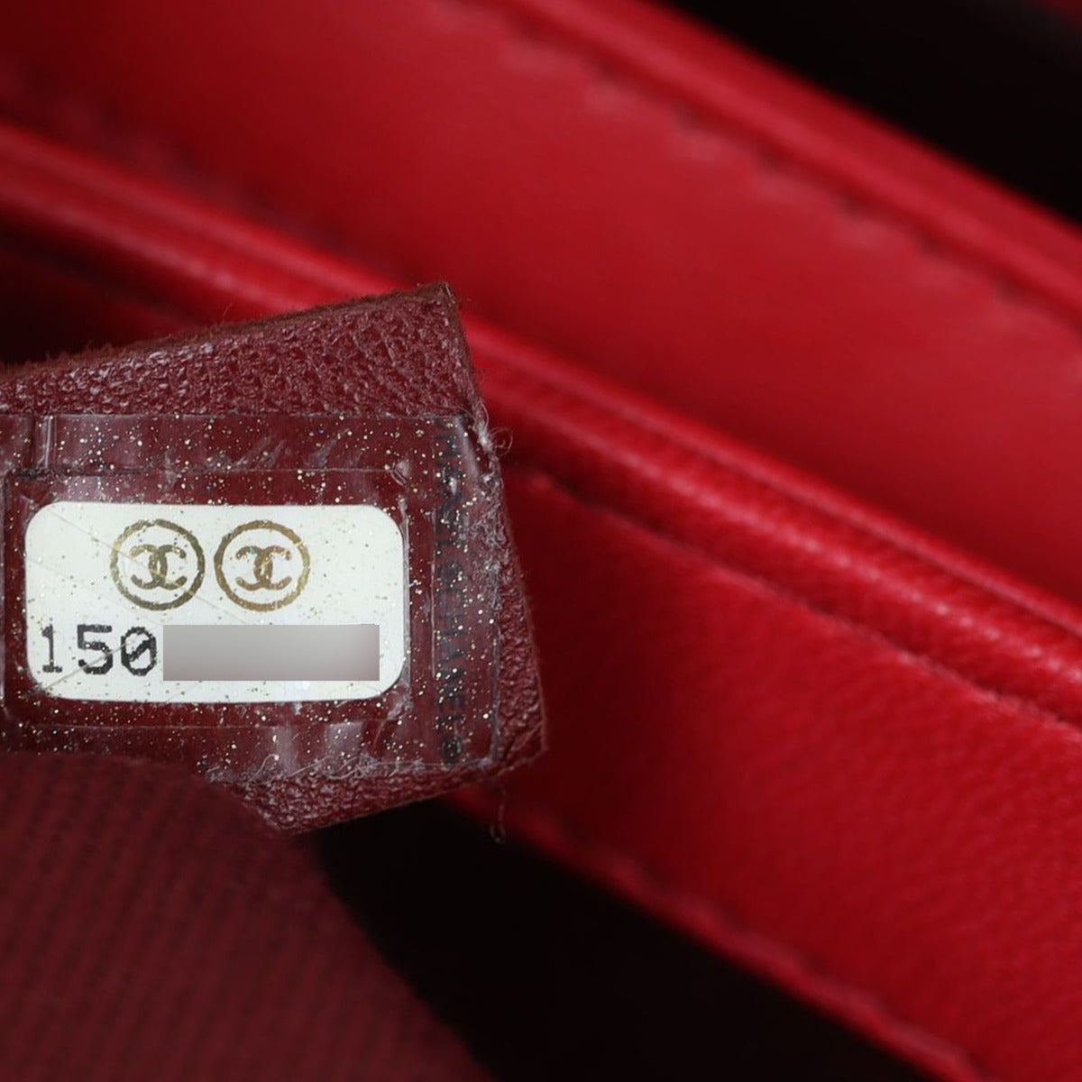 Chanel Just Mademoiselle Bowler Medium Date code
