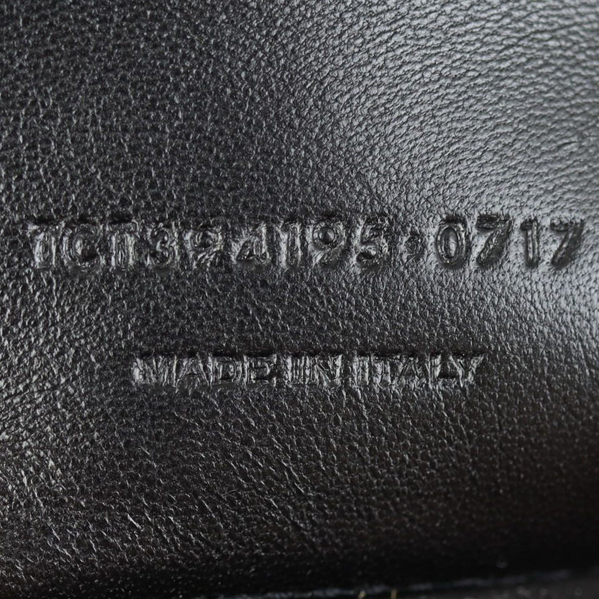 Saint Laurent Shopping Tote Croc Embossed Date code
