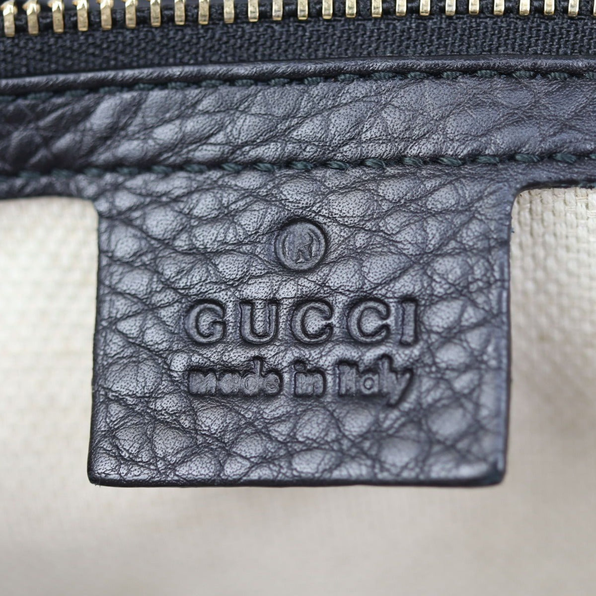 Gucci Soho Chain Shoulder Bag Medium Stamp
