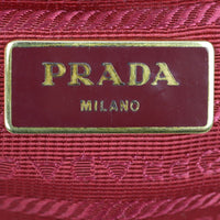 Prada Saffiano Galleria Double Zip Tote Medium Stamp

