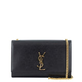 Saint Laurent Classic Medium Monogram Satchel Front