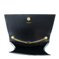 Saint Laurent Classic Medium Monogram Satchel Interior