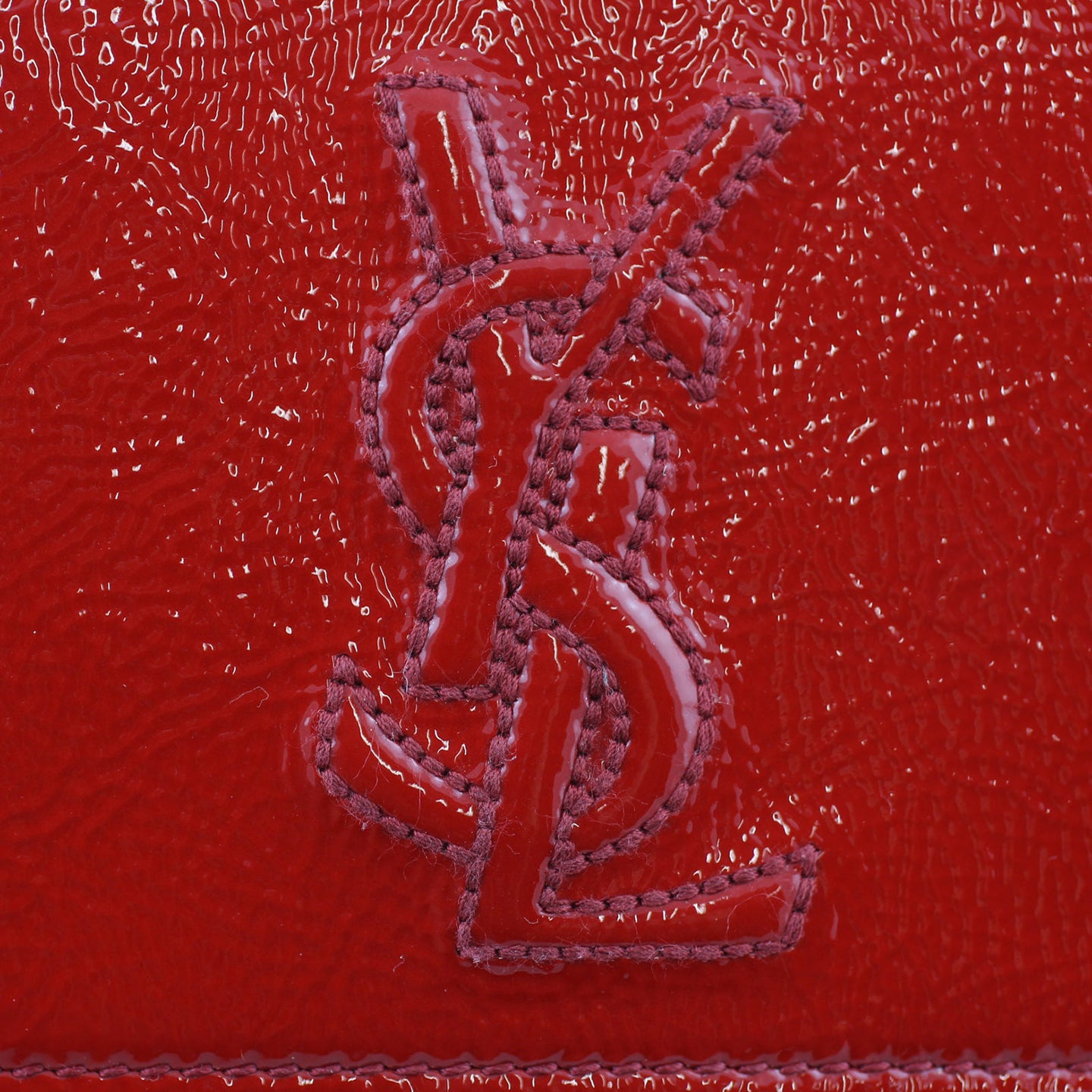 Saint Laurent Belle du Jour Clutch stitching