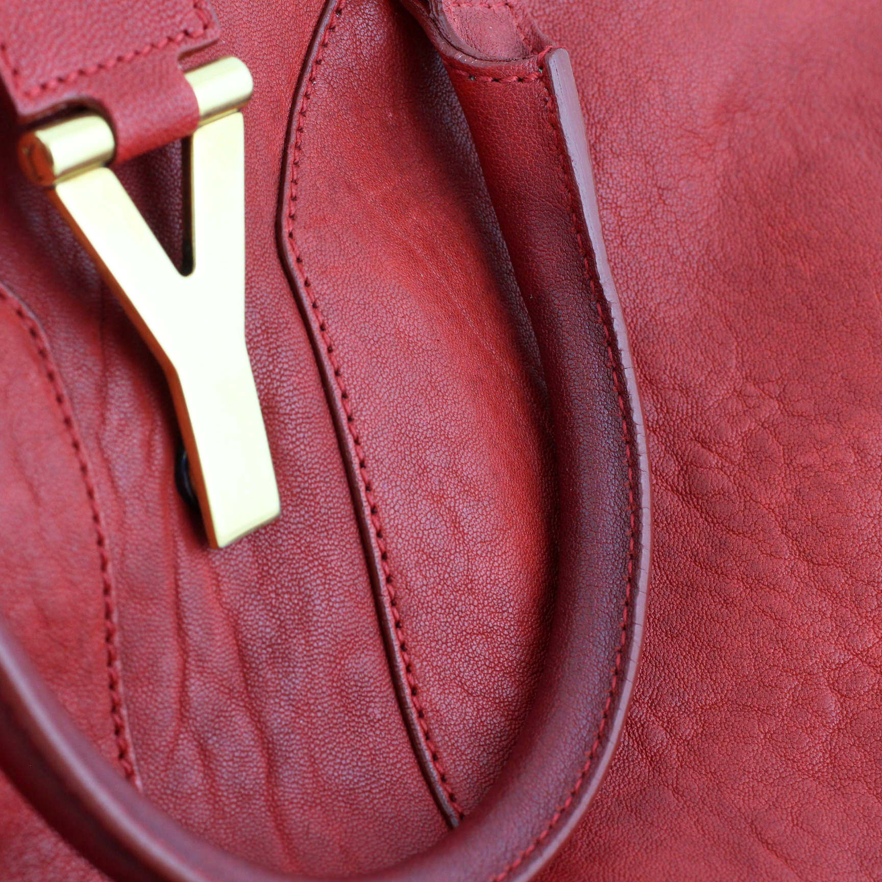 Saint Laurent Cabas Chyc Y Medium Bag Handle