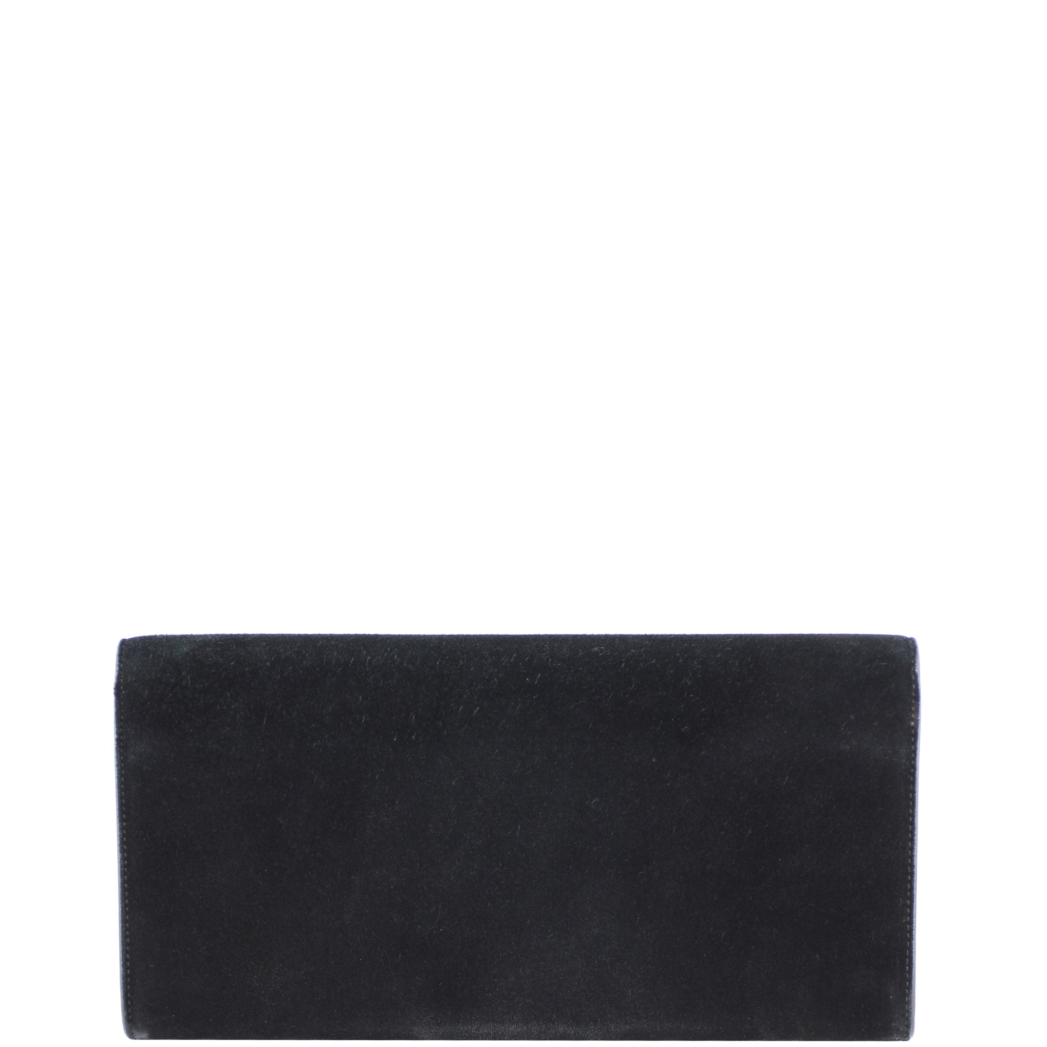 Saint Laurent Cassandre Tassel Clutch Back