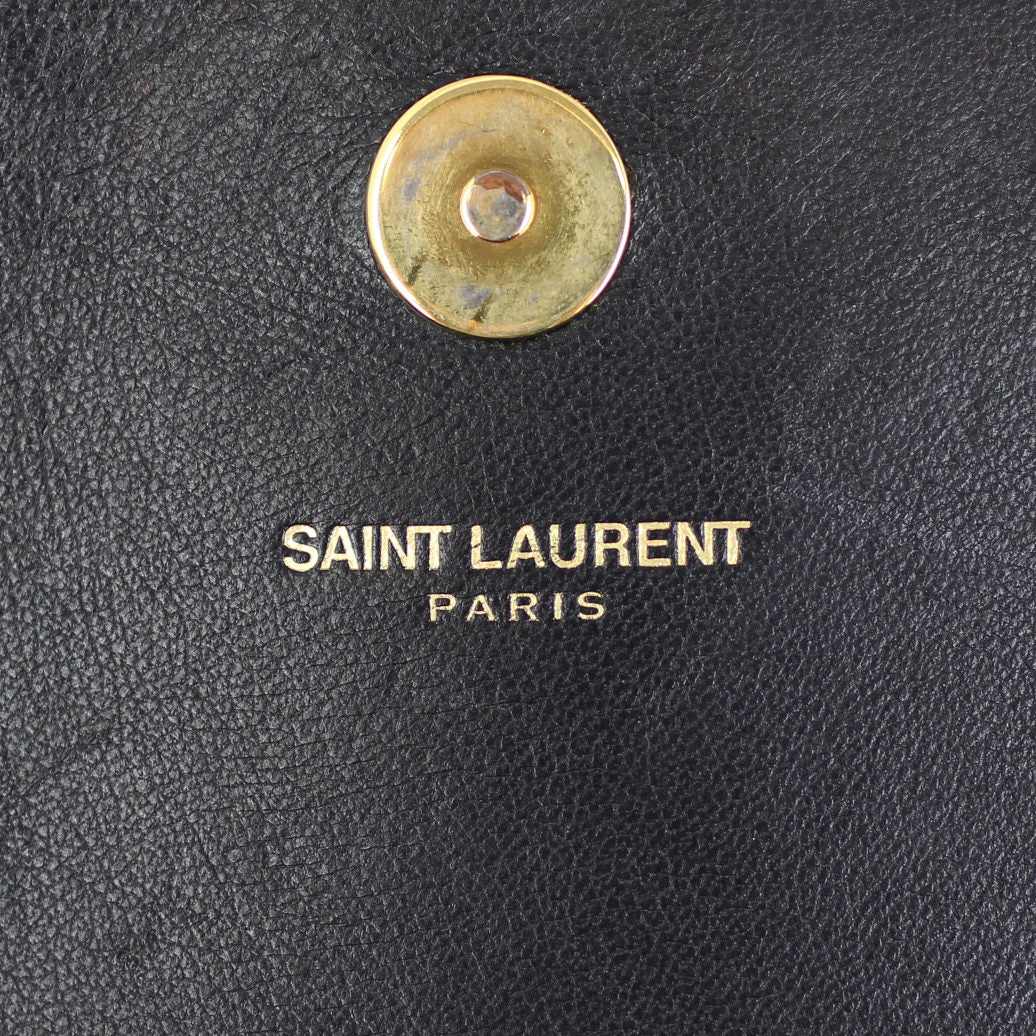 Saint Laurent Cassandre Tassel Clutch Exterior