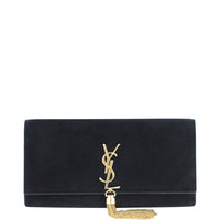 Saint Laurent Cassandre Tassel Clutch Front