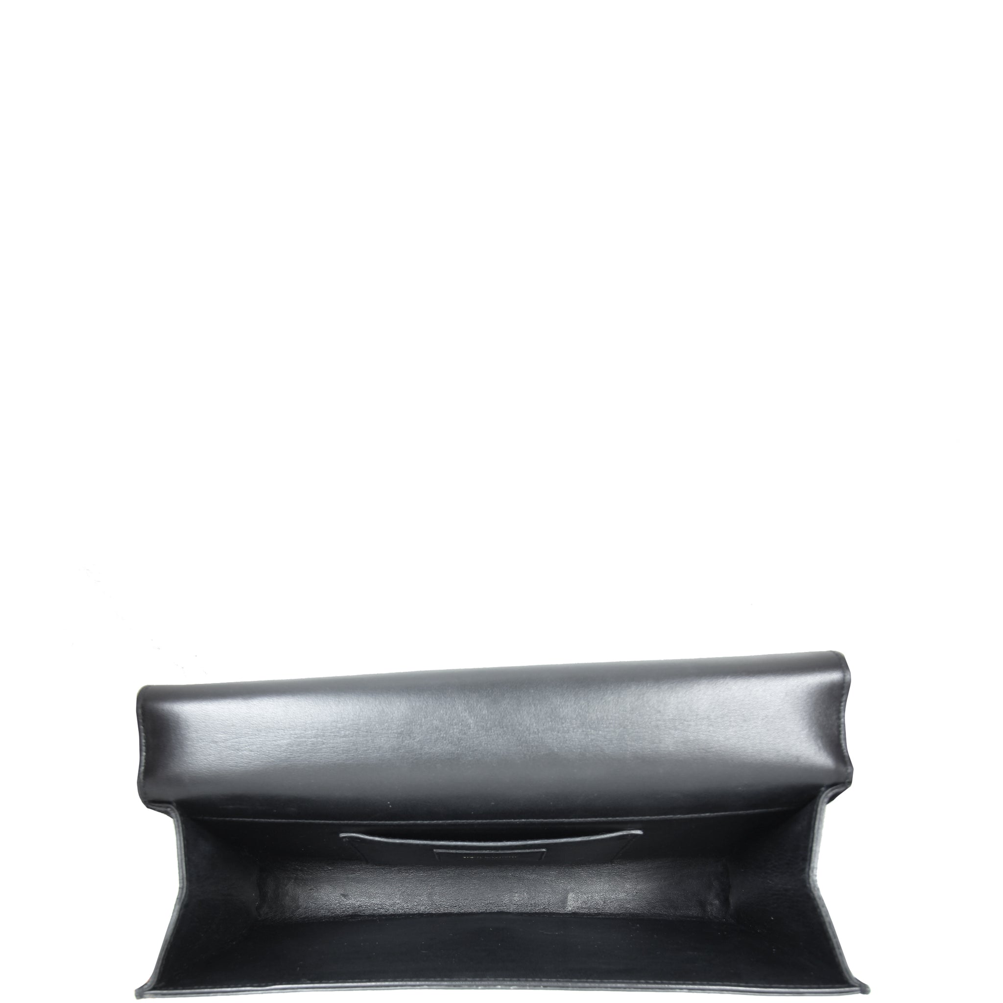 Saint Laurent Cassandre Tassel Clutch Interior