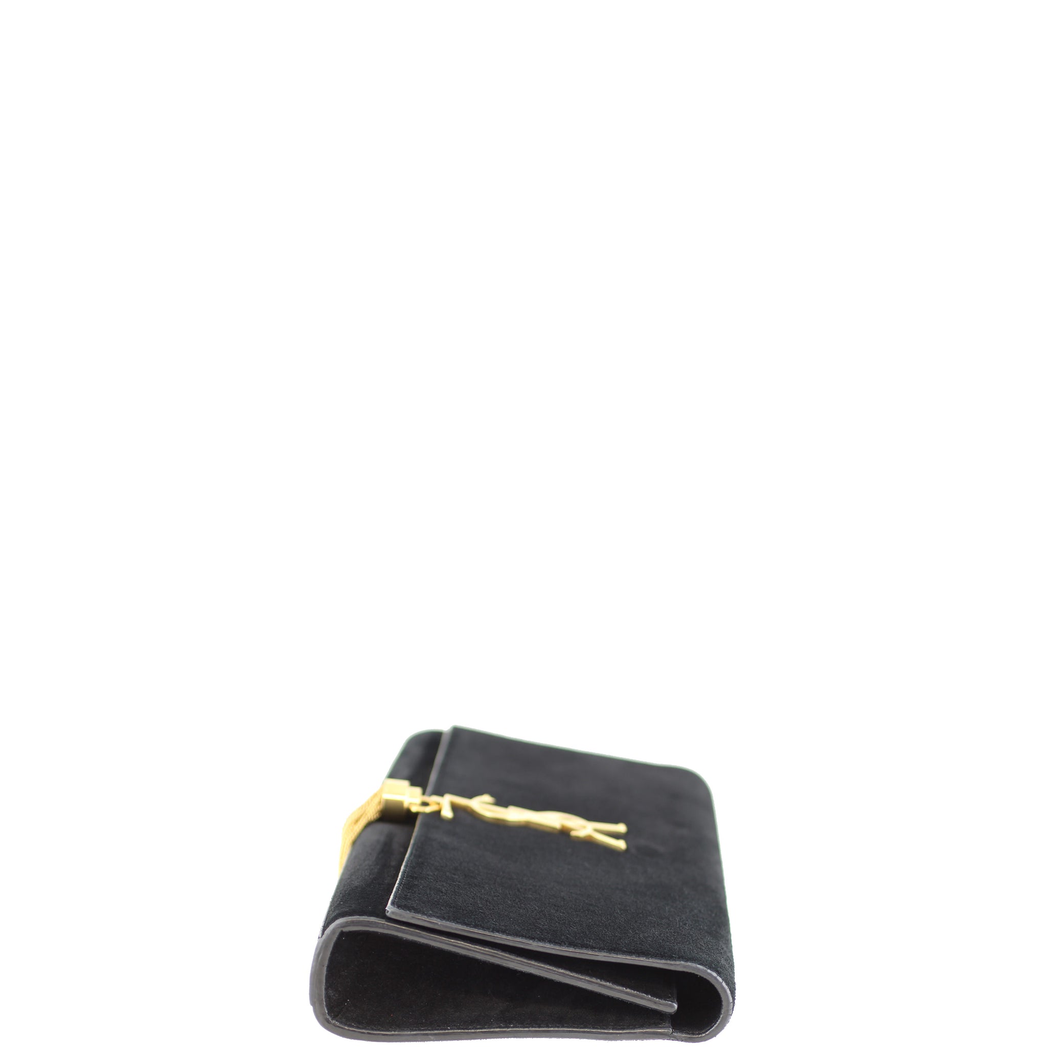 Saint Laurent Cassandre Tassel Clutch Left