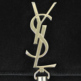 Saint Laurent Cassandre Tassel Clutch Logo