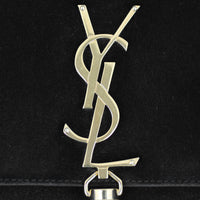 Saint Laurent Cassandre Tassel Clutch Logo