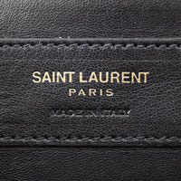 Saint Laurent Kate Medium Tassel Satchel Crocodile Embossed Stamp