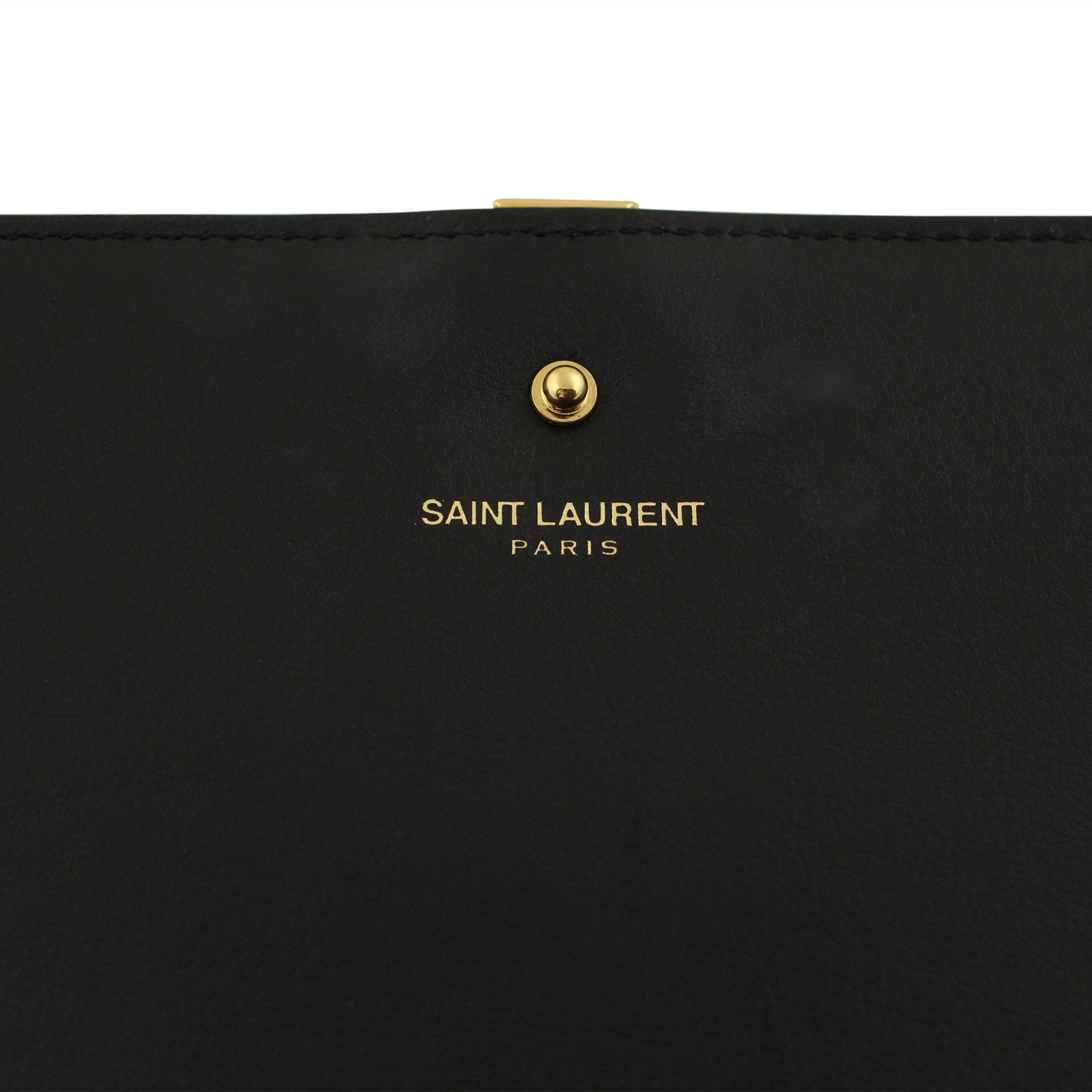 Saint Laurent Y Ligne Crossbody Chain Bag Interior Stamp