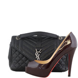 Saint Laurent Classic Medium Tri-Quilt Soft Envelope Scale