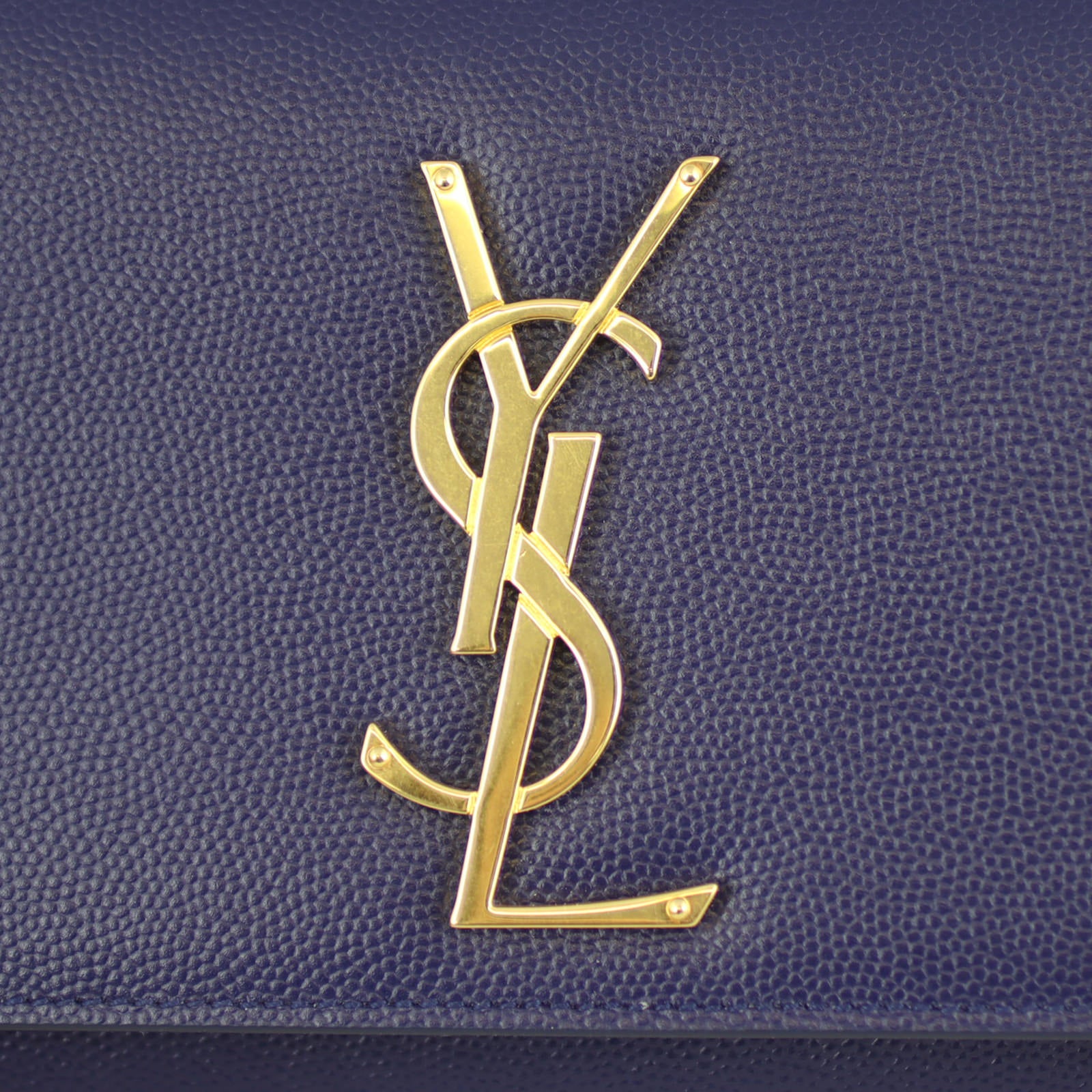 Saint Laurent Classic Monogram Kate Clutch Logo