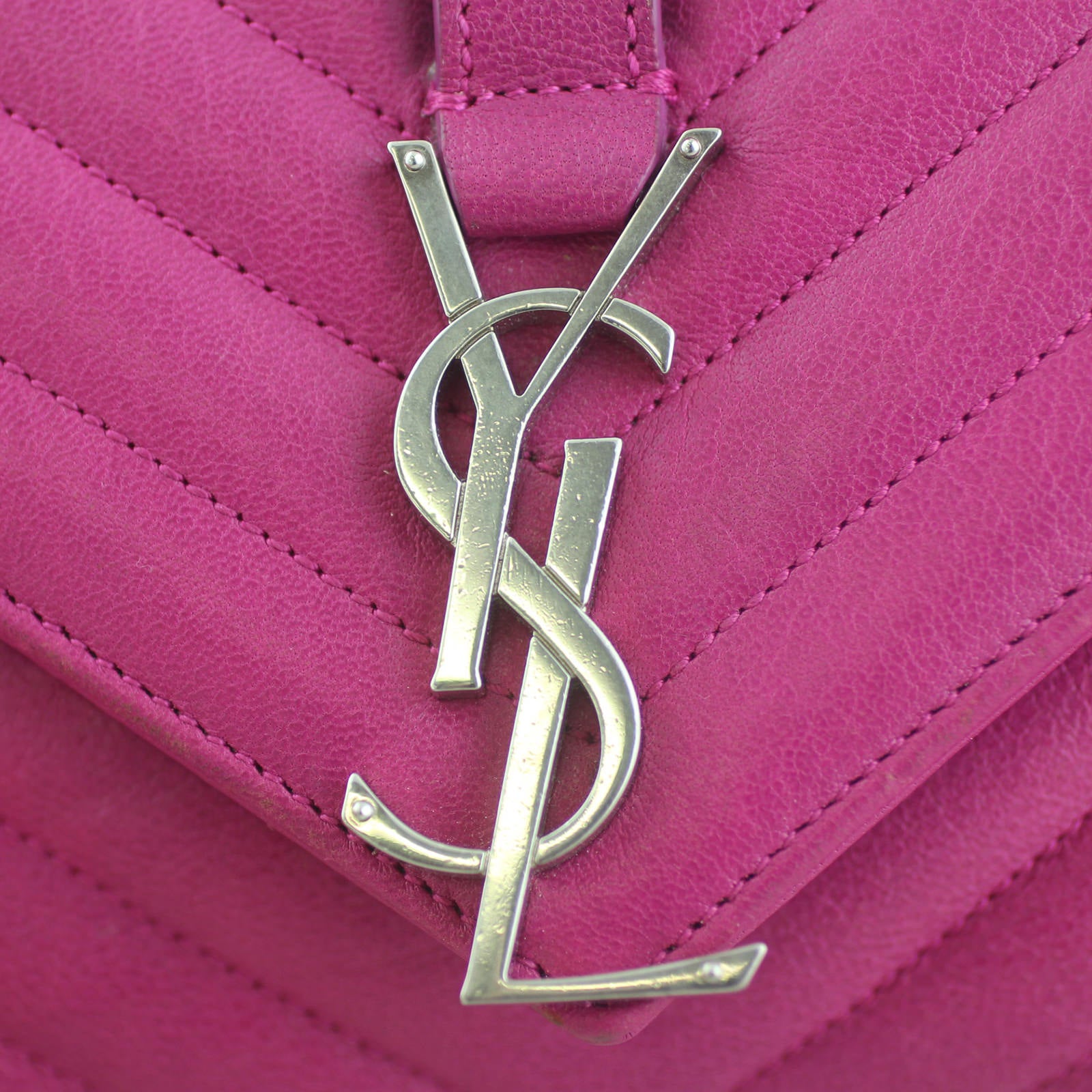 Saint Laurent Classic Monogram Punk Bag Medium Logo