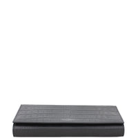 Saint Laurent Crocodile Embossed Chain Wallet Base