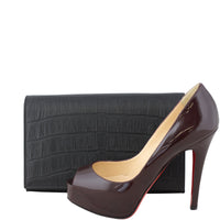 Saint Laurent Crocodile Embossed Chain Wallet Scale