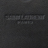 Saint Laurent Crocodile Embossed Chain Wallet Stamp