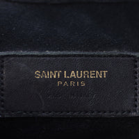 Saint Laurent Emmanuelle Fringe Bucket Bag Stamp