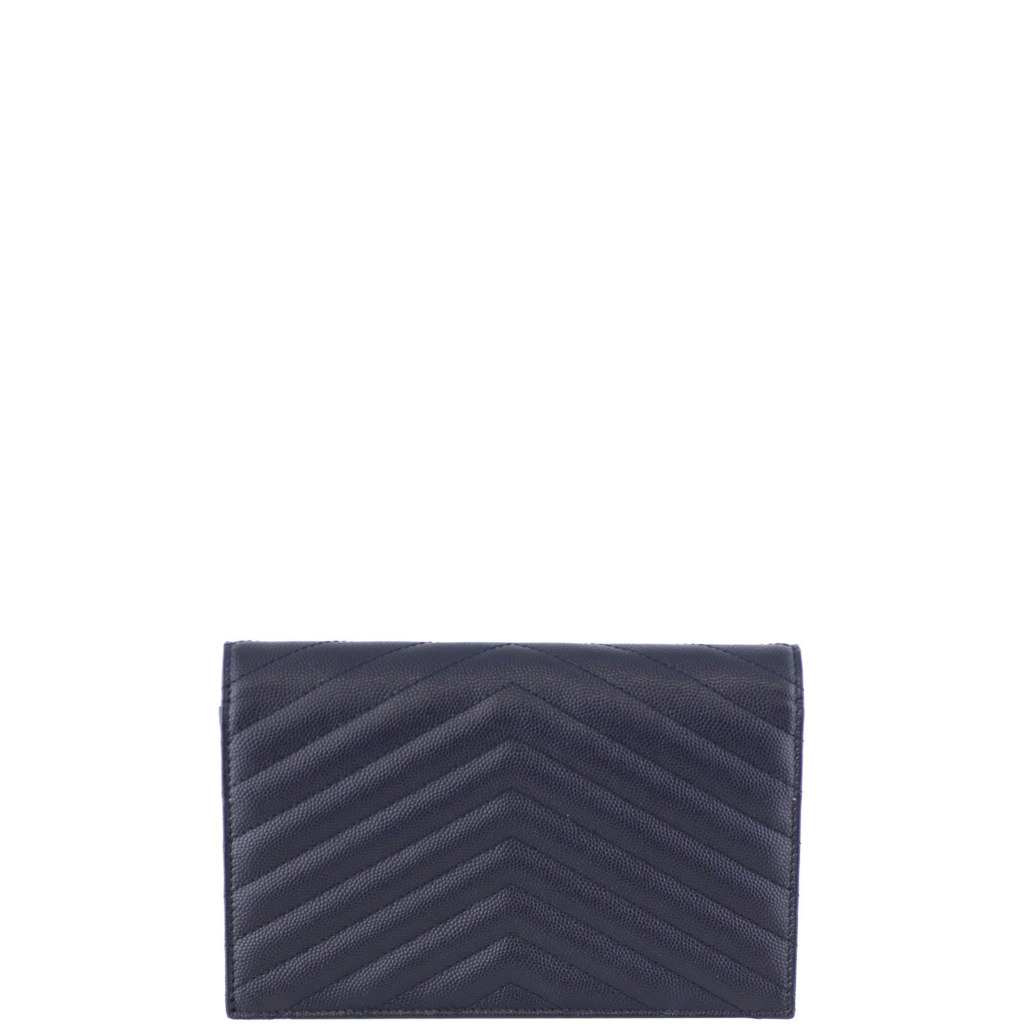 Saint Laurent Monogram Envelope Chain Wallet Back