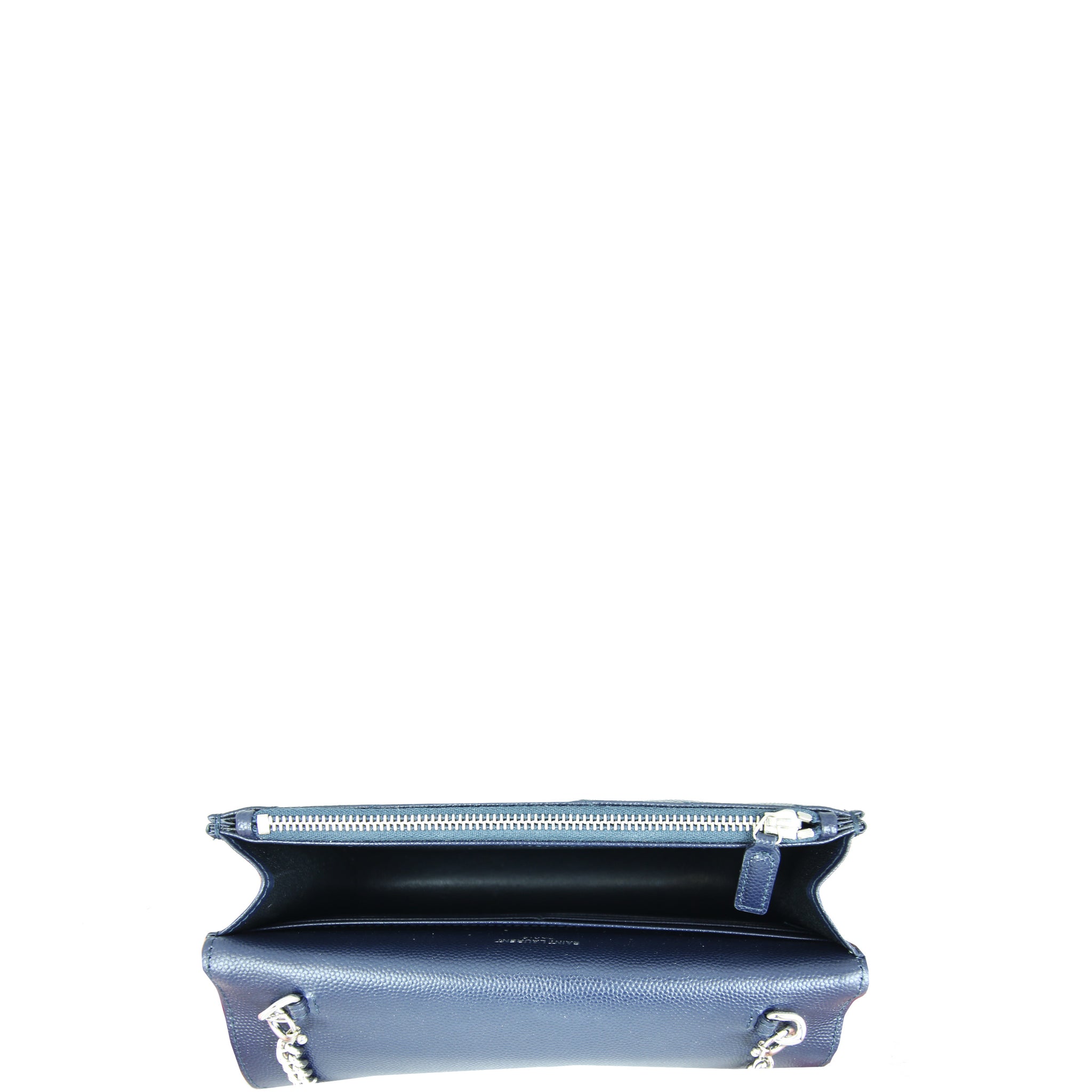 Saint Laurent Monogram Envelope Chain Wallet Interior